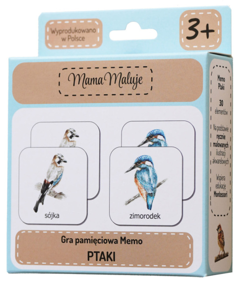 Memo Ptaki, realistyczne malowane ilustracje Memo Ptaki, realistyczne malowane ilustracje