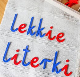 Ruchomy Alfabet - małe litery z filcu, ilość małych liter w zestawie: 58