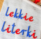 Ruchomy Alfabet - małe litery z filcu, ilość małych liter w zestawie: 58
