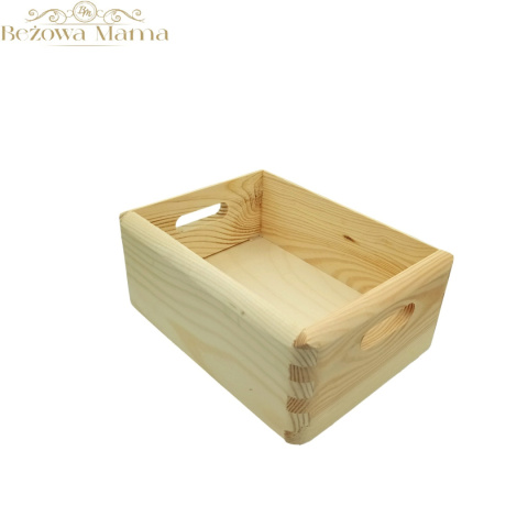 Skrzynka otwarta sosna 20x15x9 Skrzynka otwarta sosna 20x15x9