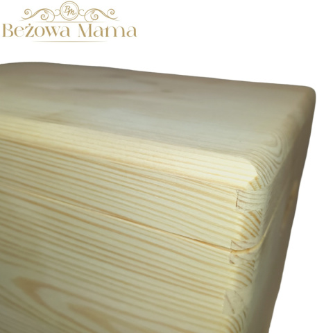 Skrzynka z pokrywą sosna 40x30x23 Skrzynka z pokrywą sosna 40x30x23